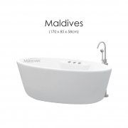Acrylic Bathtub_Maldives
